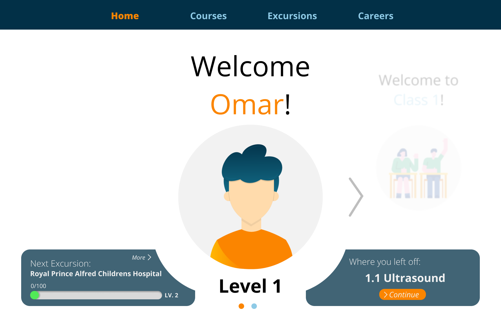 CareerCourse First Iteration Design